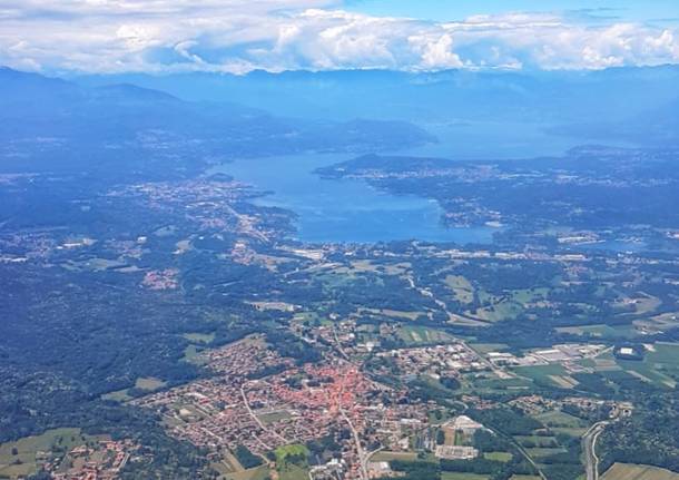 lago maggiore dall'alto