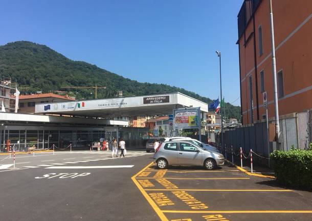 Lavena Ponte Tresa - Completata la riqualificazione dell'area doganale