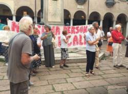 Manifestazione contro Salvini in Piazza Podestà