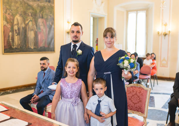 Marta e Simone sposi a Varese