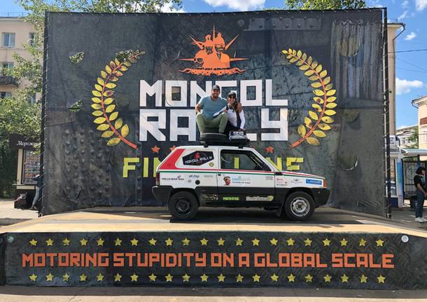 Ottavio ed Enrica quasi alla meta del Mongol Rally