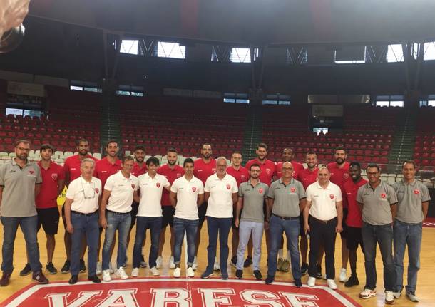 Pallacanestro Varese, la presentazione della stagione 2018/2019