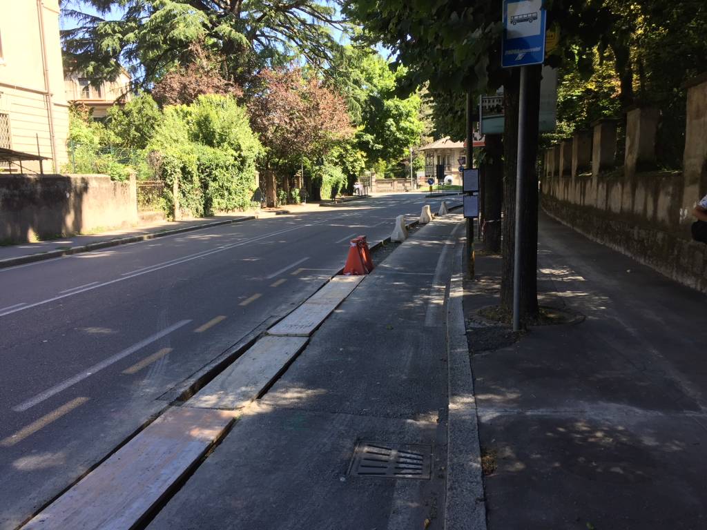 pista ciclabile a Varese