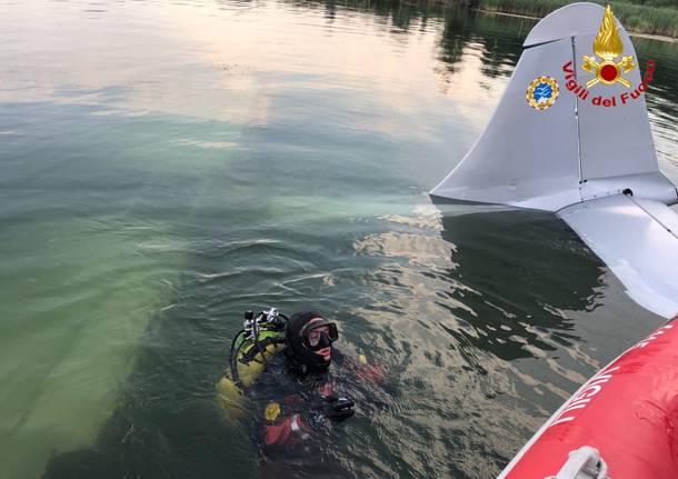 Recupero velivolo precipitato a Bodio 