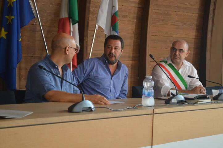 Salvini a Nerviano Fiera di San Fermo  10 