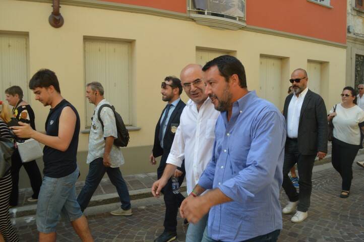 Salvini a Nerviano Fiera di San Fermo  31 