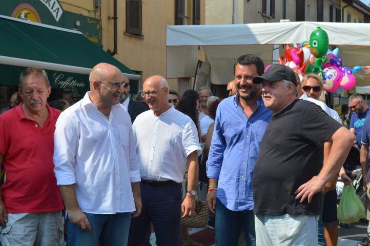 Salvini a Nerviano Fiera di San Fermo  40 