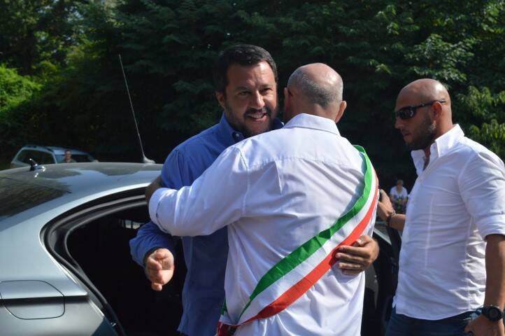 Salvini a Nerviano Fiera di San Fermo  5 