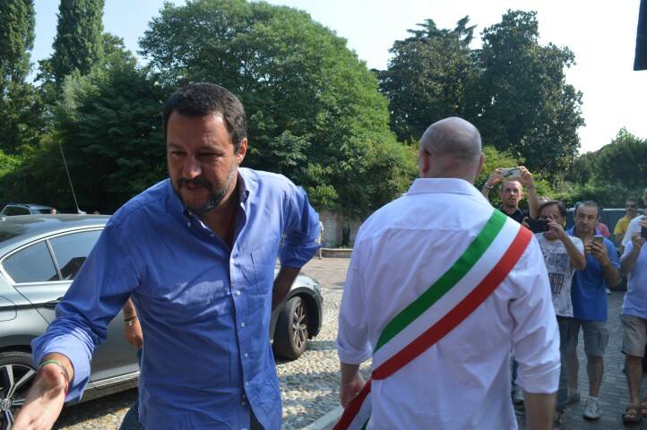 Salvini a Nerviano Fiera di San Fermo  6 
