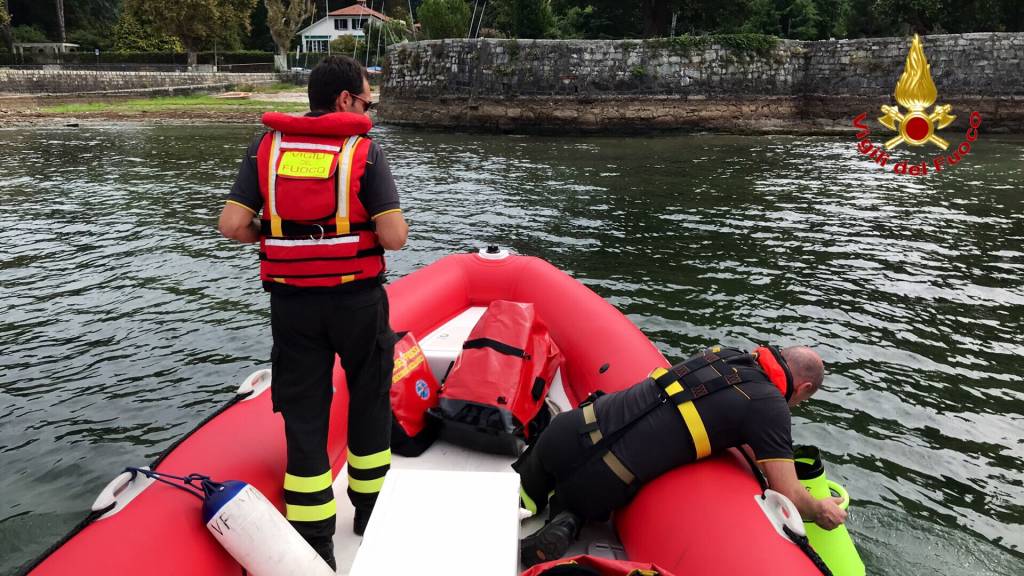 Uomo scomparso a Cerro, le ricerche dei Vigili del Fuoco 