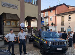 Besano - Inaugurazione della mostra storica sulla Guardia di Finanza