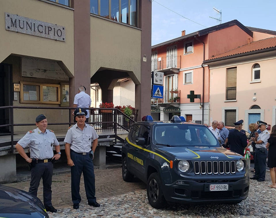 Besano - Inaugurazione della mostra storica sulla Guardia di Finanza