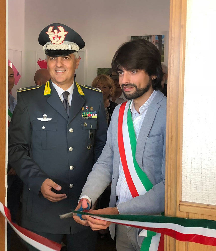Besano - Inaugurazione della mostra storica sulla Guardia di Finanza