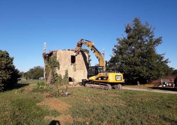 Demolita la Cascina Paiosa