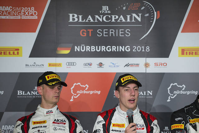 Raffaele Marciello conquista la classifica sprint delle Blancpain Series