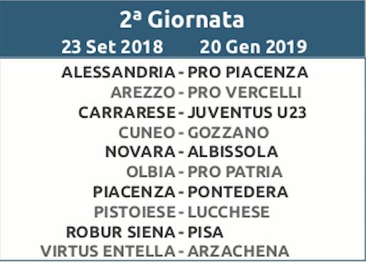 Il calendario della Pro Patria