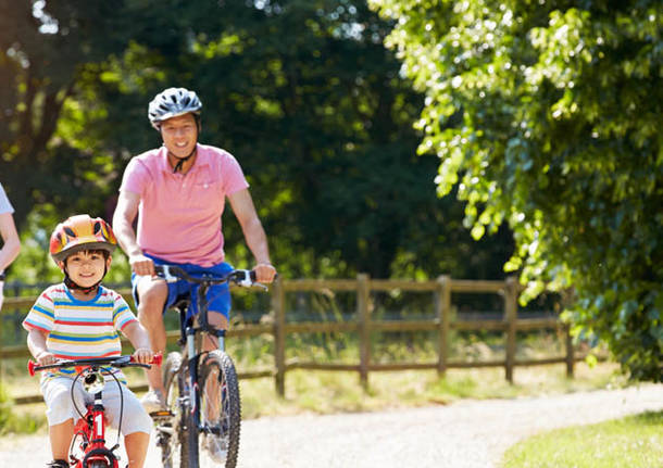 cicloturismo famiglie in lombardia