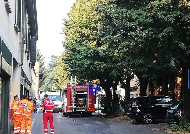 fuga di gas san vittore olona