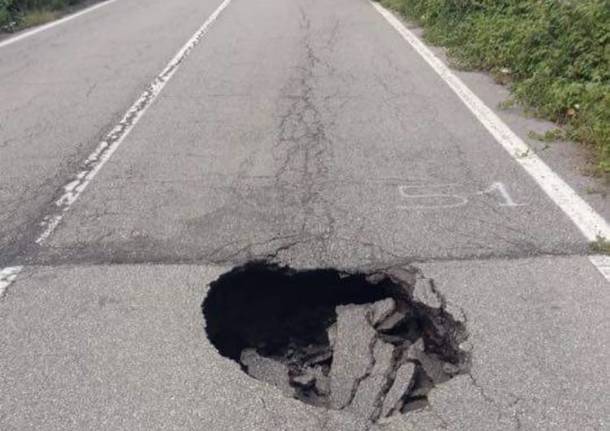 cedimento strada
