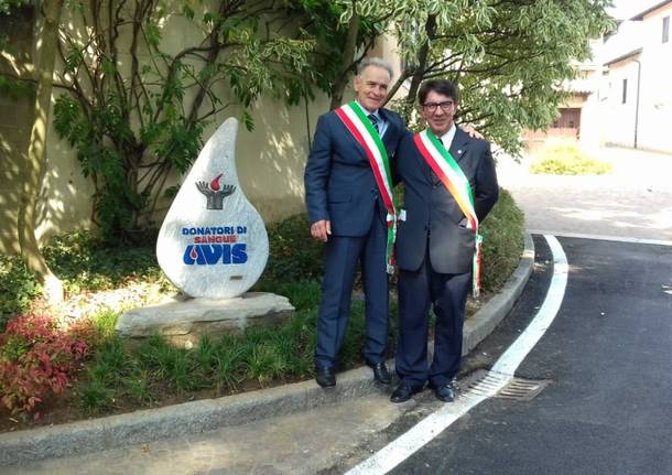 Il cippo Avis a Galliate Lombardo 