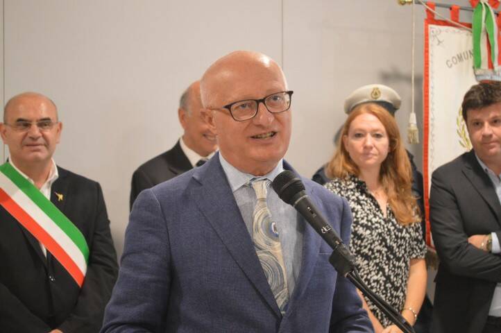Inaugurazione nuova scuola di via dei boschi Nerviano ministro Bussetti  18 