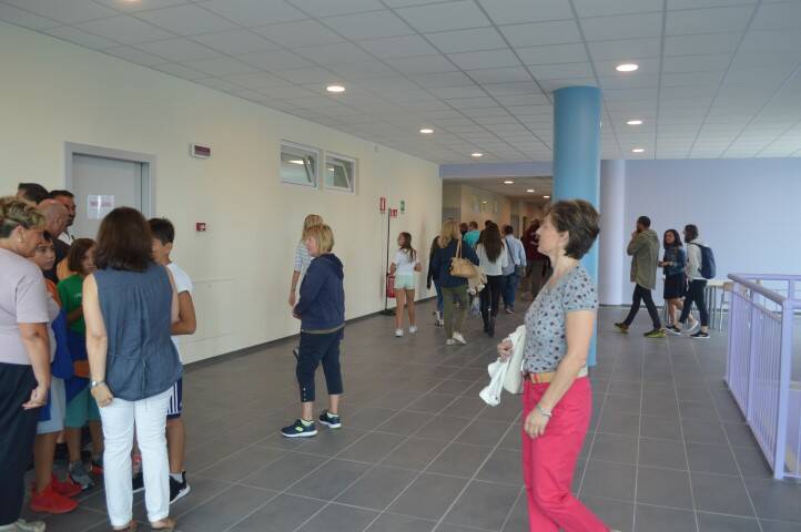 Inaugurazione nuova scuola di via dei boschi Nerviano ministro Bussetti  25 