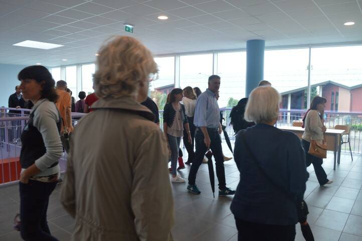 Inaugurazione nuova scuola di via dei boschi Nerviano ministro Bussetti  35 