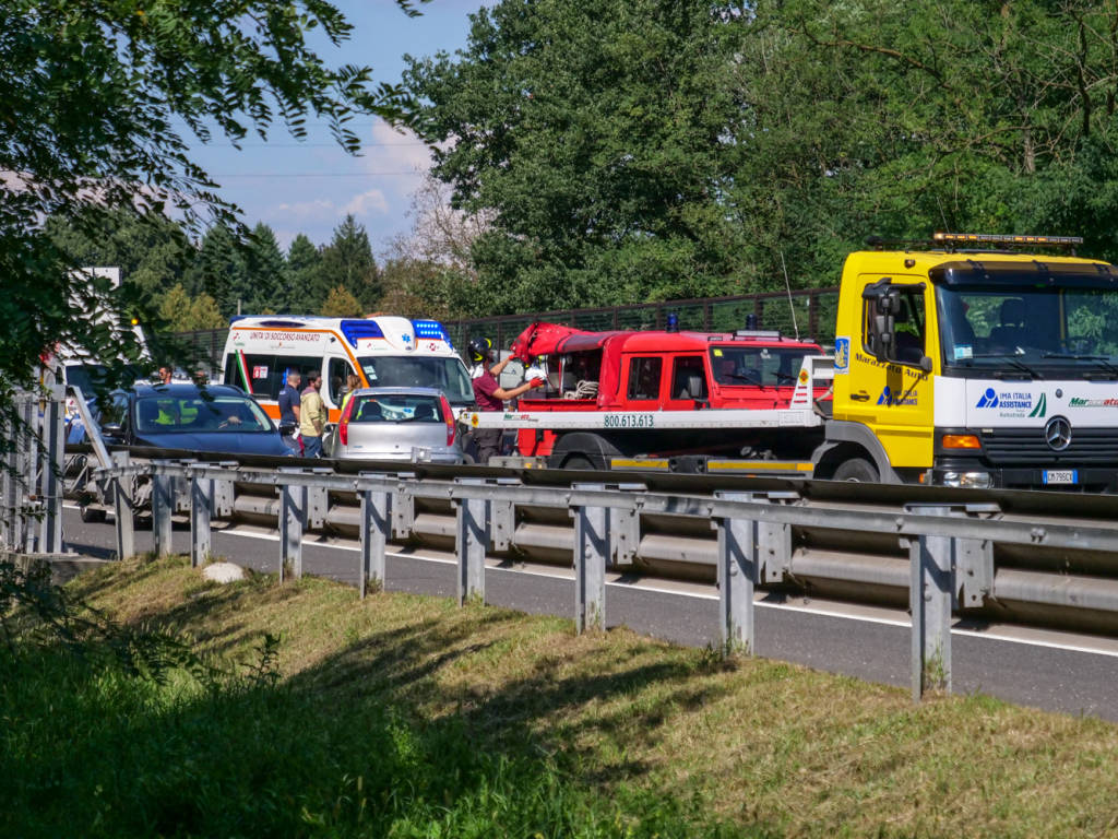 incidente castronno autostrada
