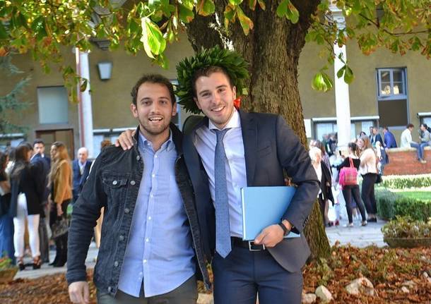 La laurea di Luca Boldetti