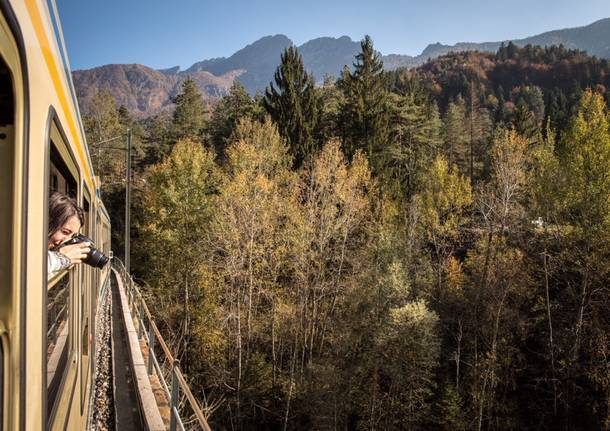 La Vigezzina in autunno e il "Treno del foliage"