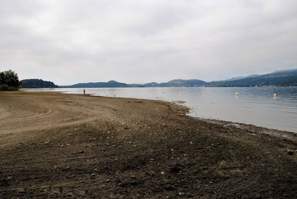 Monvalle - Lago Maggiore in secca