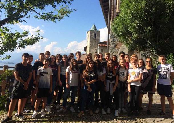 primo giorno di scuola del quadriennale all'Eremo di santa Caterina