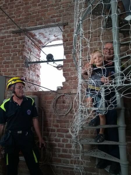 PROTEZIONE CIVILE SUL CAMPANILE