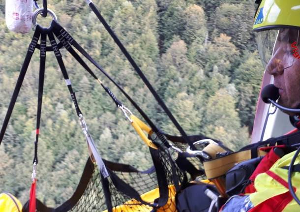 soccorso elicottero vigili del fuoco