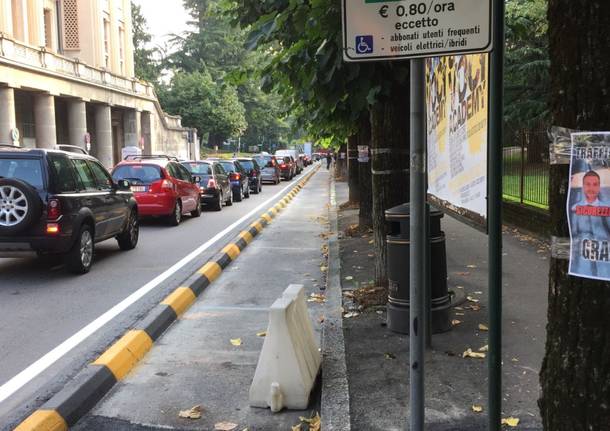 via XXV aprile varese traffico