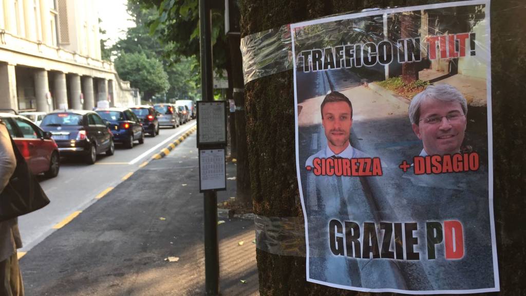 via XXV aprile varese traffico 