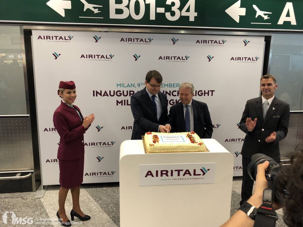 Volo Air Italy Malpensa-Bangkok