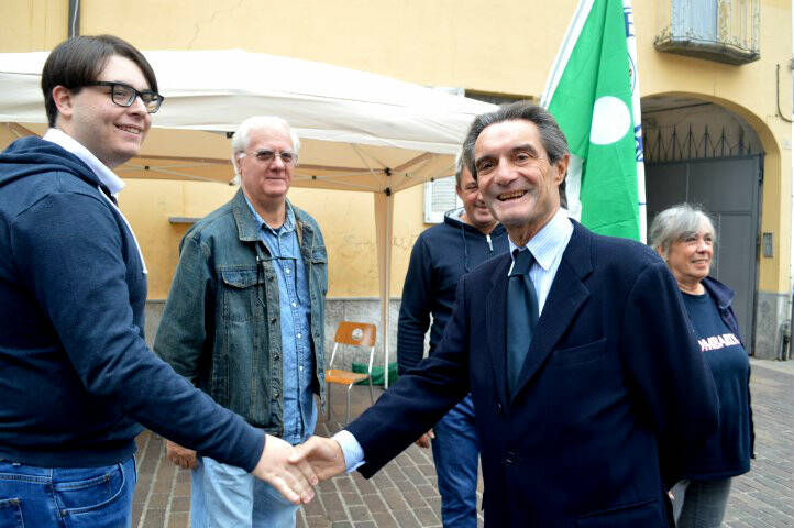 400 anni mercato di Rho governatore Regione Lombardia Attilio Fontana  28 