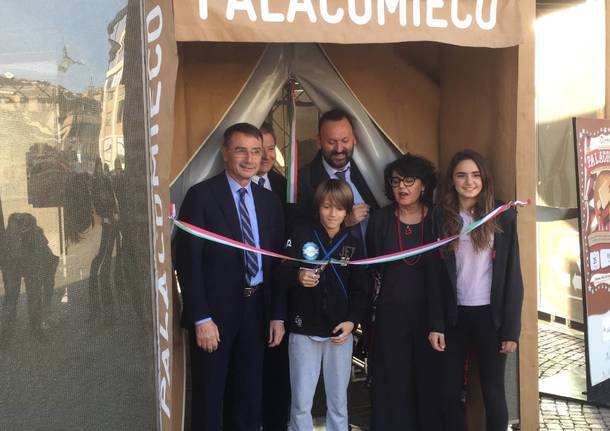 Al PalaComieco di piazza Repubblica