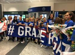 atterrano a Malpensa le ragazze terribili di pallavolo