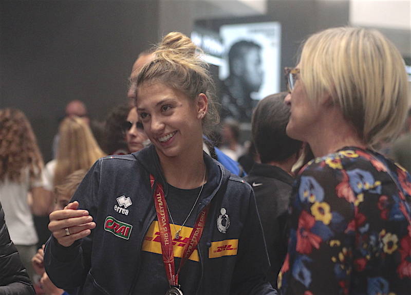 L\'arrivo della Nazionale a Malpensa