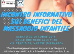 INCONTRO INFORMATIVO SUI BENEFICI DEL MASSAGGIO INFANTILE