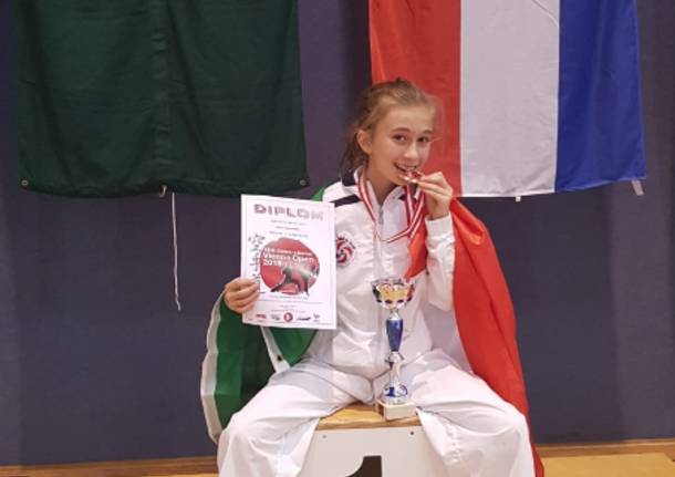 Karate: alloro Internazionale per la Saronnese Alessandra Bossi
