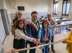 Besnate inaugura i nuovi laboratori della scuola