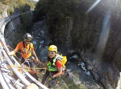 Soccorso alpino, la grande esercitazione in Val d\'Ossola