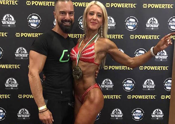 Sabrina Crozzoletto tricolore di body building