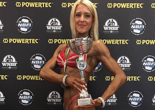 Sabrina Crozzoletto tricolore di body building