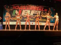 Sabrina Crozzoletto tricolore di body building