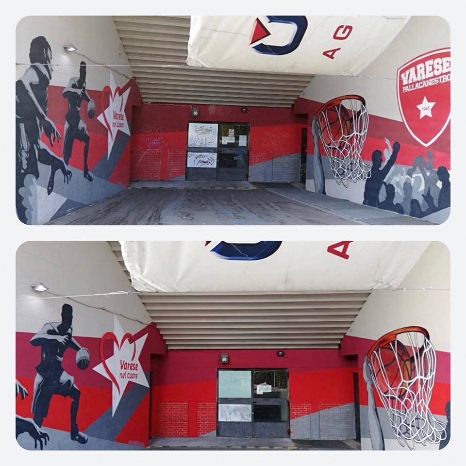 Enerxenia Arena ripulita grazie a \"Il Basket Siamo Noi\"