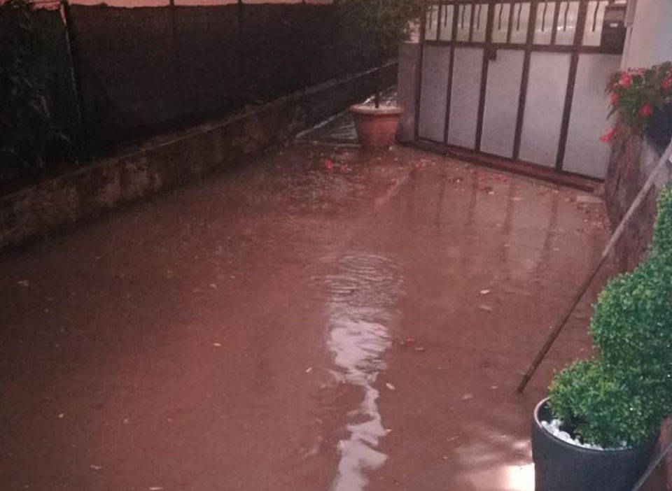 Cuasso al Monte: allagamento a Cavagnano